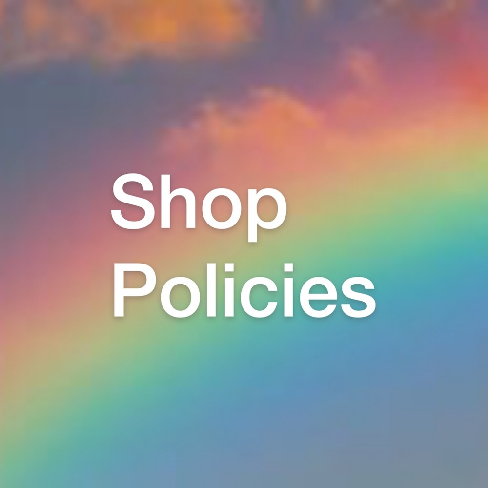 💗Shop policies💗
